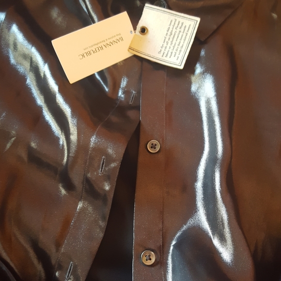 Heritage Collection Liquid Silver Blouse - Picture 4 of 6